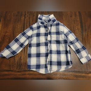 4t Cat & Jack flannel